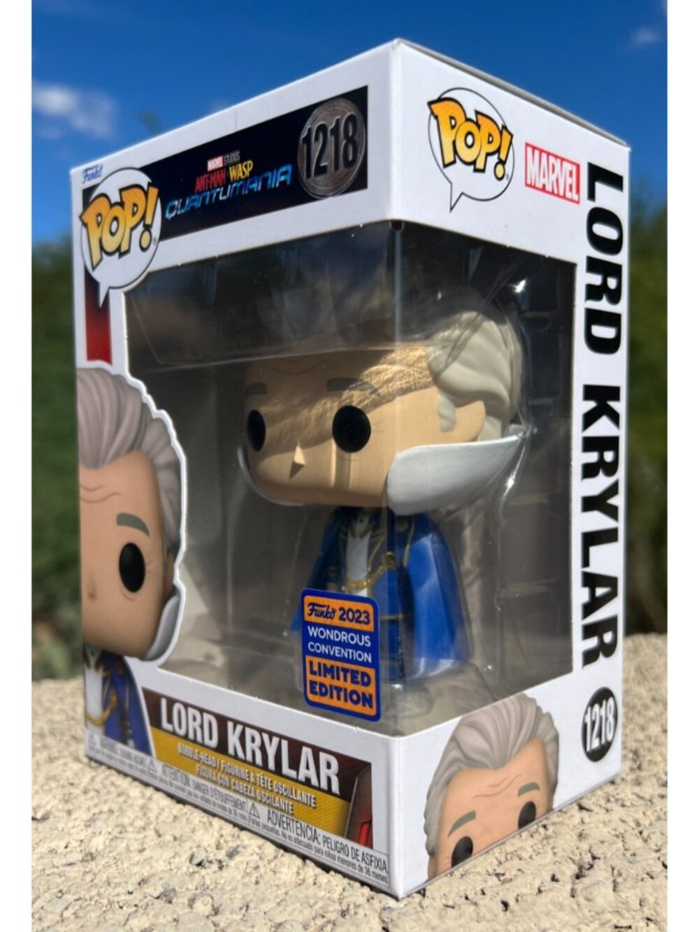 Funko Pop Marvel Ant-Man Wasp Quantumania - Lord Krylar (#1218, NEW, Funko 2023
